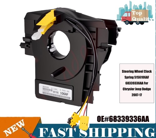 Steering Wheel Clock Spring For 07-16 Chrysler Jeep Dodge 5156106AF 68339336AA - Picture 2 of 8