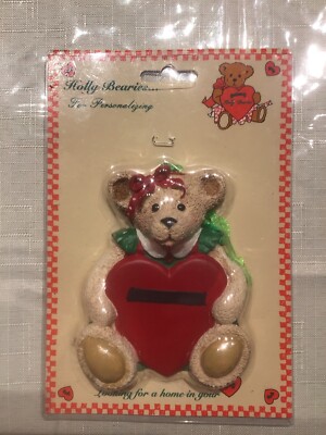 Kurt S Adler Holly Bearies For Personalizing Vintage