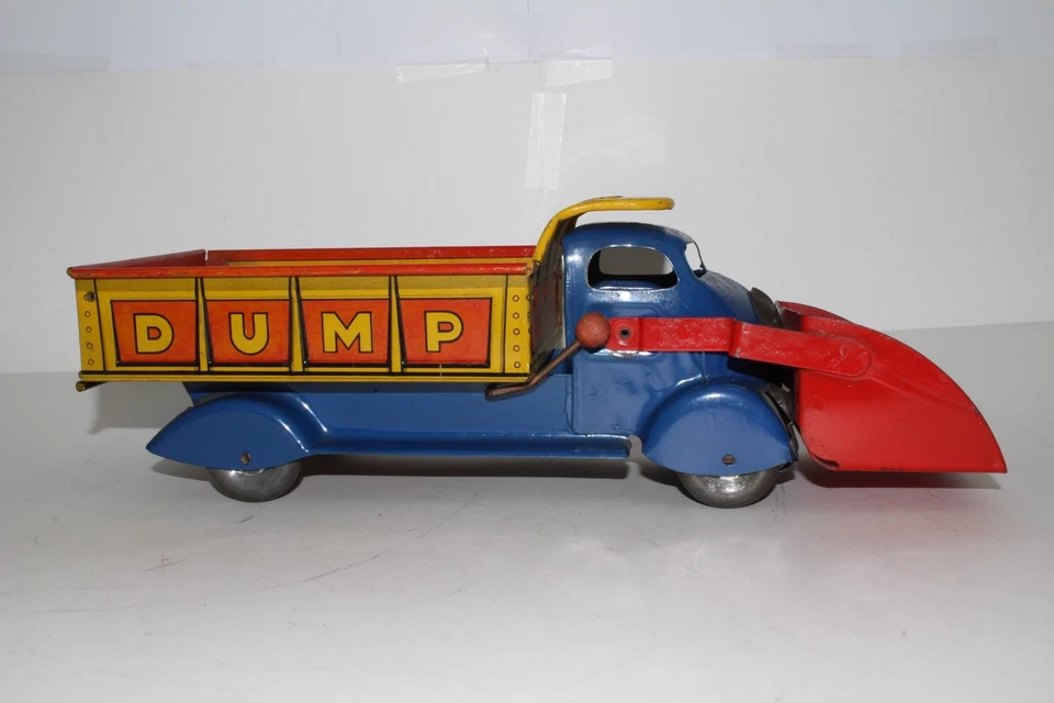 Camión de volteo Marx Lumar Studebaker Cabover 1930 bonito original #2 Foto 2 de 4