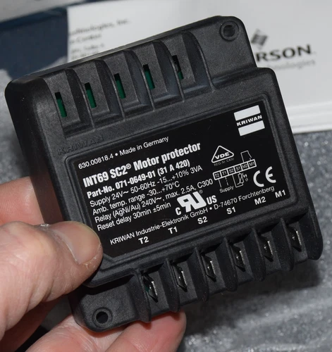 ORIGINAL COPELAND 998-0520-04 MOTOR PROTECTOR INT69 SC2 871-0649-01 24V KRIWAN