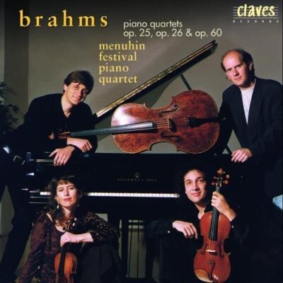 Brahms Piano quartets, opp. 25, 26, 60 (Claves, 1998).. [2 CD]