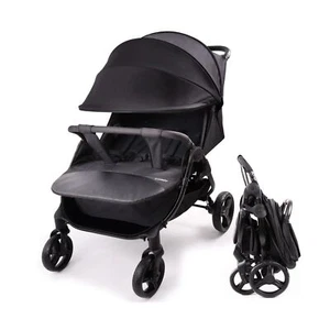 Double Stroller with Adjustable Large Canopies, Double Seats Lightweight Stro...