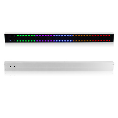 120 LED Full Color Stereo Music Spectrum Display MIC Sound Level Audio Analyzer