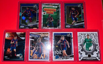 2023-24 Donruss Soccer Pedri & Alejandro Balde Cubic Holo | Gavi Zero Gravity