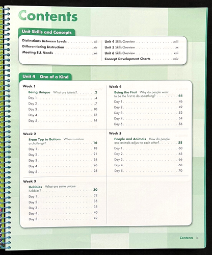 3rd - MY SIDEWALKS ON READING STREET (Vol 2, Units 4-6, Level C) TEACHER EDITION - Picture 3 of 13