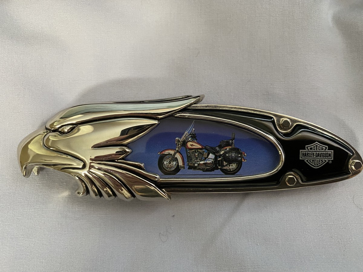 Franklin Mint Harley Davidson Softtail Knife | eBay