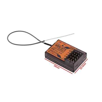 AGF-RC ARX-472 2.4Ghz 4ch Empfänger (Sanwa FH-3 / FH-4T kompatibel)