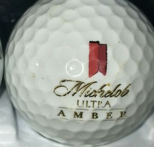 Liquor Michelob Ultra Light Beer Logo Golf Ball L-2-5 Collectible Ball