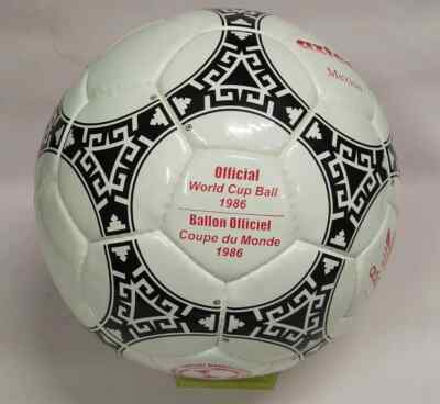 RARE Adidas red stamp Azteca Mexico Official World Cup 1986 Soccer