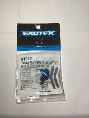 EXOTEK ETK1942 DR10/DB10/SC10 Eliminator Pro Spur Mount Kimbrough/Exotek Spur HH