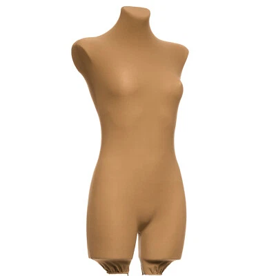 DUMMYDOLL Überzug Wechselbezug lang haut/gold für Schneiderpuppe Schaufensterpuppe lang