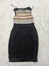 Maggy London Sheath Dress Women Size 10 Sleeveless Floral Lined
