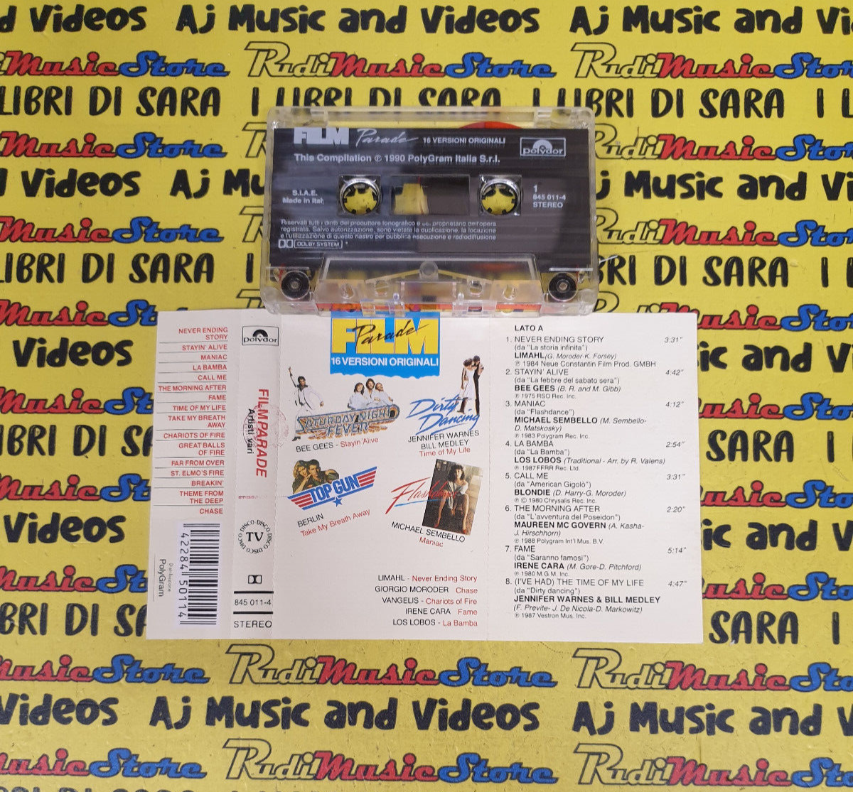 MC COMPILATION FILM PARADE 1990 polygram bee gees donna summer