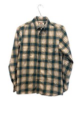 Fjallraven Men’s Ökiv Plaid Flannel Button Down Shirt Size Small Regular Fit