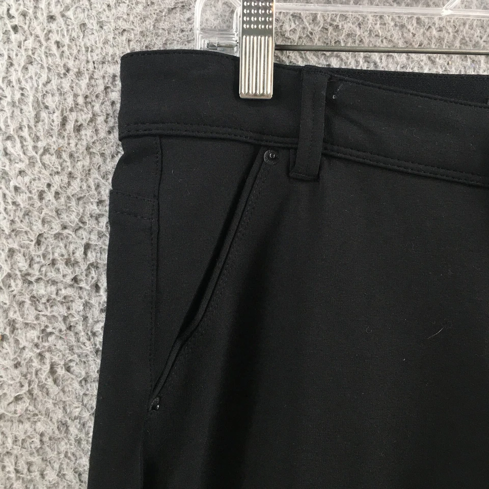 One 5 One Bootcut Pants Womens 10/30 (actual 33x31) Black High Rise Side Pocket - Image 3 of 4