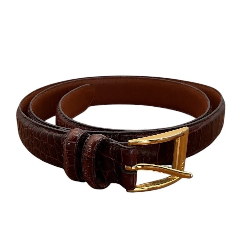 Ralph Lauren Size L Gold Belts for Women for sale | eBay