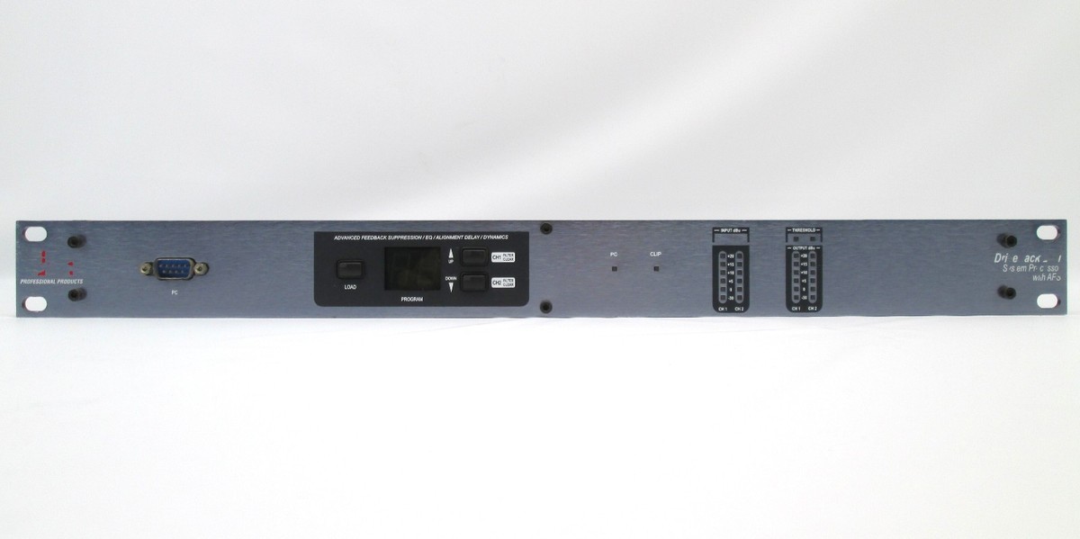 dbx DriveRack 220i System Processor with AFS Advanced Feedback