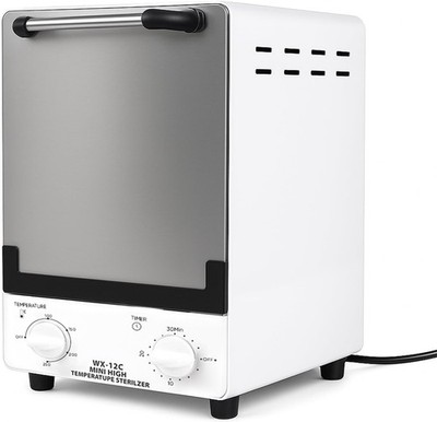 Hochtemperatursterilisator, 12L großer Sterilisator für Nagel WX-12C-UK, weiß 