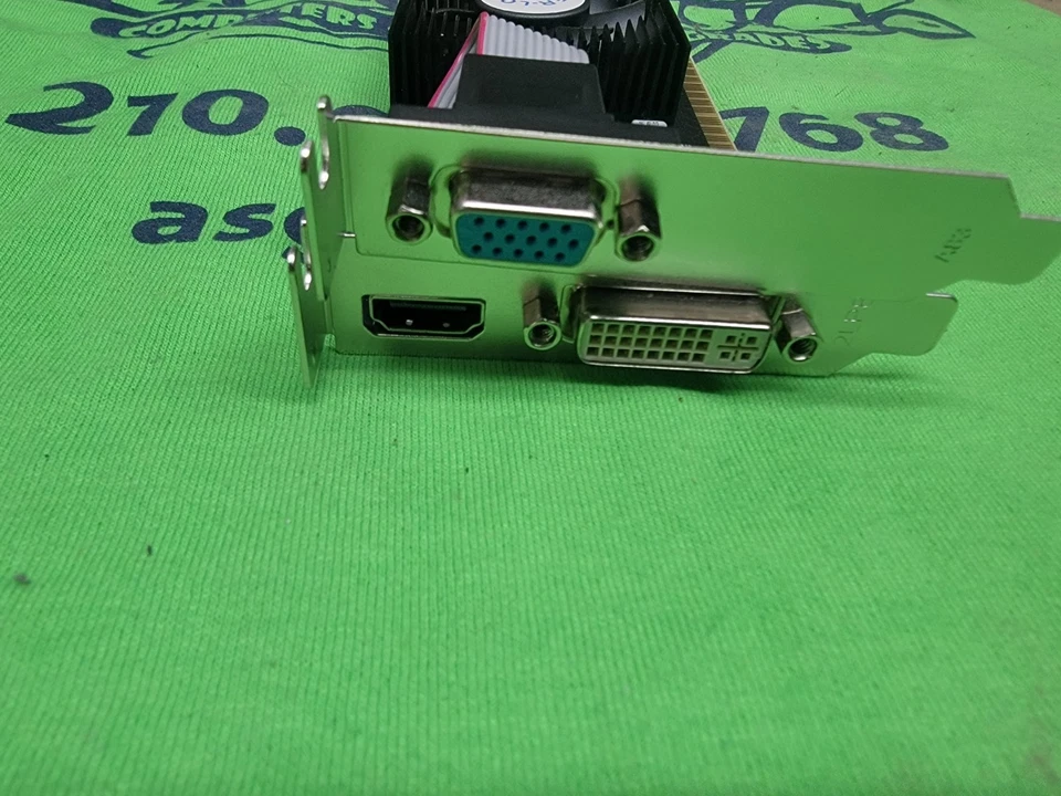 Zer-lon GT 730 Graphics Card 4GB DDR3 VGA/DVI/HDMI PCI Express - Low Pro - Image 2 of 2