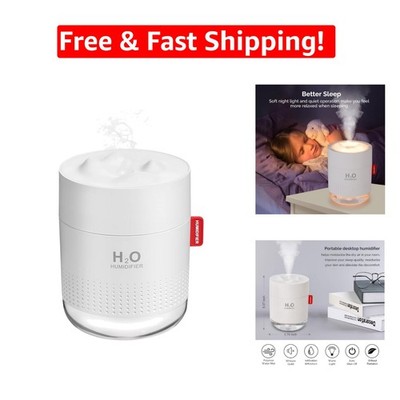 Compact Cool Mist Humidifier with Auto Shut-Off - Perfect for Bedroom & Office