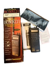 Uniden Scanner BC60XLT-1 Bearcat Handheld Mobile 30 Channel 10 Band Radio TESTED