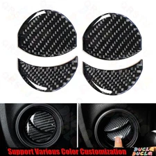 For Subaru BRZ Scion FR-S Toyota 86 Black Carbon Fiber Overlay Decoration Trims