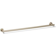  Vibrant Brushed Bronze Kohler Purist 30" Towel Bar
