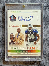 2020 Panini Flawless Charles Haley Hall of Fame Autographs Gold /25 Auto Cowboys