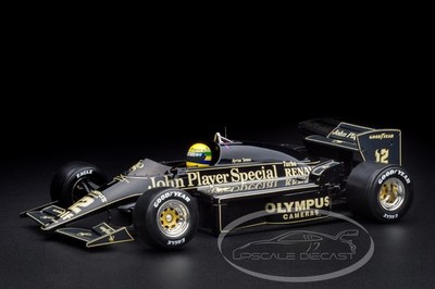 再値下げ！LOTUS 97T 1985 Ayrton Senna ミニカー Premium X 1:18 Ayrton Senna Lotus 97T #12 勝者 ポルトガル GP 式 1