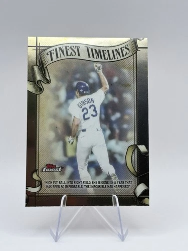 2026 Topps Finest Kirk Gibson Base (RAW)