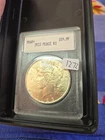 1923 Peace Dollar Graded By Blanchard Uncirculated
