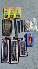 Atlas HO Code 100 Snap Track Assortment Lot, Joiners, Switch Control Box 56
