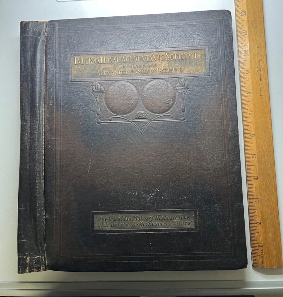 1935 International Accountants Society Correspondence School Vintage Course Test - Image 2 of 4