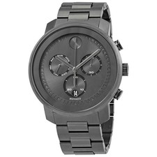 Movado Bold Chronograph Gunmetal Dial Men's Watch 3600486 - Image 1