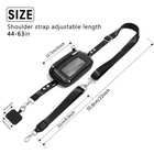 Portable Adjustable Phone Lanyard Crossbody with Wallet for Card Storage