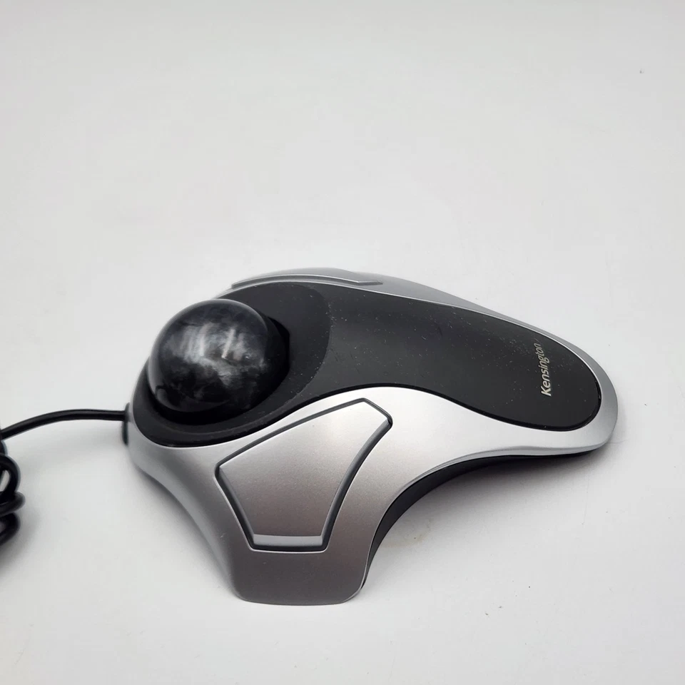 Kensington Orbit Optical Trackball M01082 K64327 Wired USB Mouse with Large Gray - Image 4 of 4