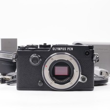 Olympus PEN-F Digital Camera Body Black Shutter Count:11403  Near Mint  6560V