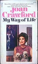 1972 JOAN CRAWORD MY WAY OF LIFE PAPERBACK POCKET BOOK EDITION