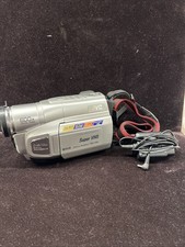 JVC Compact Super VHS Camcorder GR-SXM750U 600 X Digital Zoom w/ Cable -Untested