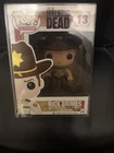 Funko Rick Grimes Pop 13 The Walking Dead TWD rare Vaulted W/ Protector