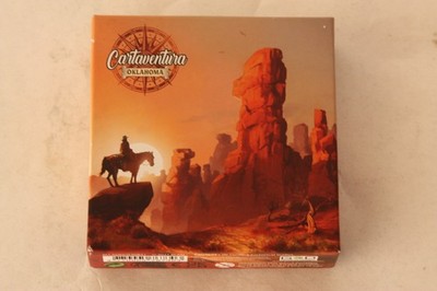 Cartaventura: Oklahoma - Cooperative Adventure Board Game - Complete in Box