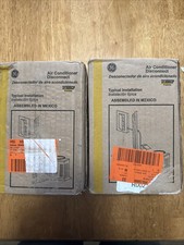 GE AC Disconnect Outdoor Switch 30A 120/240V TF30RCP - LOT OF 2