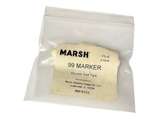 MARSH 99 MARKER ROUND FELT TIPS 4 PACK