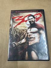 300 DVD 2007 Widescreen Edition Gerard Butler Zack Snyder Action Movie