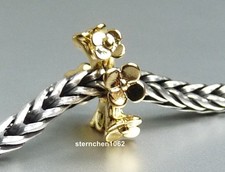 Trollbeads * Flower Crown, 18k Gold Plated * Flower Crown, Gold 18k Plated *