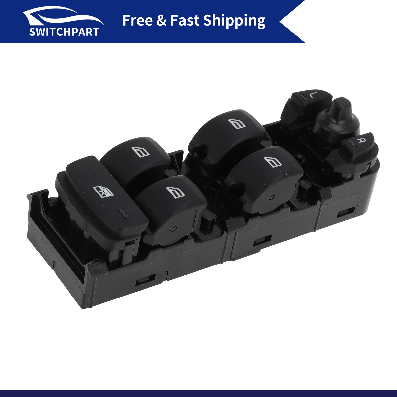 Volvo S60 V60 Driver Side Power Window Switch Left Front 31433406