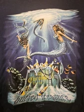 Vtg Corona Extra Shirt “Buried Treasure” Mermaid Underwater T-Shirt 2XL ODM 2001