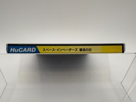 SPACE INVADERS FUKKATSU NO HI Japan PC Engine HuCard With Case & Manual PCE0118