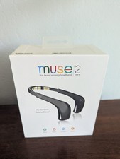 Muse 2 Brain Sensing Meditation Headband Black w/ Quick Start Guide