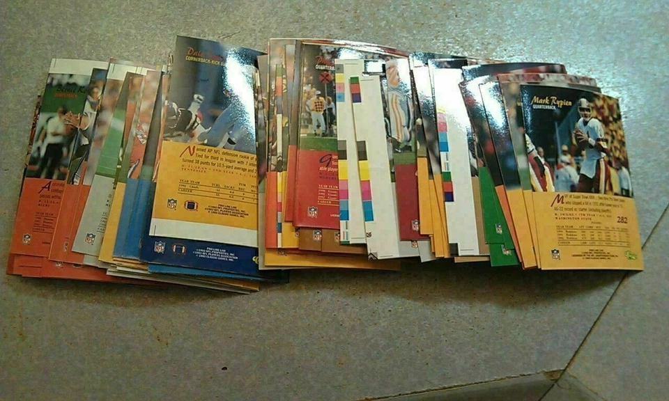 1993 Classic Proline Live Football NFL OVERSIZE and PROOF Oddball RARE YOU PICK - Image 2 of 2